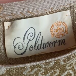 Vintage Goldworm (1950’s) Sheath Dress